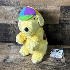 Eden SPOT the Dog Plush Puppy With Hat Stuffed Animal Collectible USA Vintage